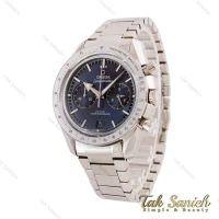 ساعت امگا اسپیدمستر مردانه نقره ای صفحه سرمه ای Omega-4549-G