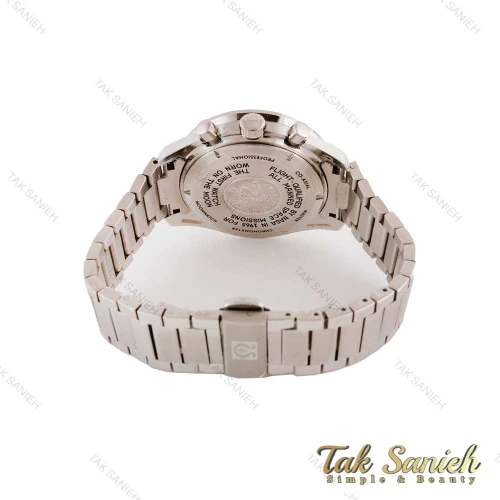 ساعت امگا اسپیدمستر مردانه نقره ای صفحه مشکی Omega-4551-G