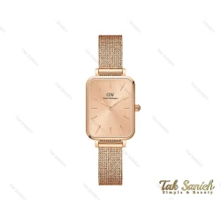 ساعت دنیل ولینگتون زنانه مستطیلی رزگلد DW-4052-L