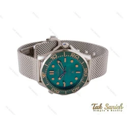 ساعت مردانه امگا 007 صفحه سبز اتوماتیک Omega-4049-G