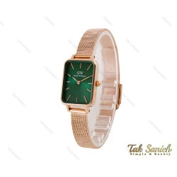 ساعت زنانه دنیل ولینگتون مستطیلی صفحه سبز Daniel-5058-L