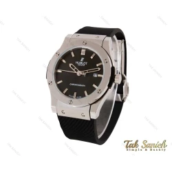 ساعت مردانه هابلوت تک موتوره کوارتز نقره ای Hublot-5061-G