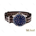 ساعت مردانه امگا سیمستر 007 اتوماتیک بند برزنت Omega-5066-G