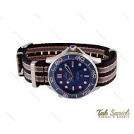 ساعت مردانه امگا سیمستر 007 اتوماتیک بند برزنت Omega-5066-G