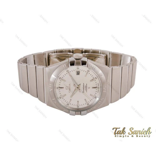 ساعت امگا کانسلیشن مردانه تمام سیلور خطی Omega-5067-G