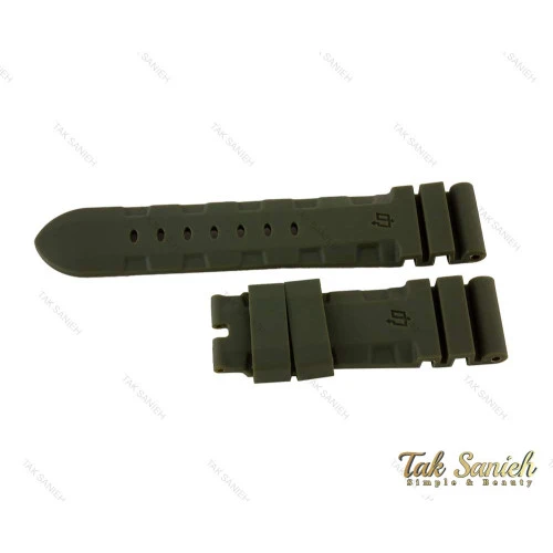 بند ساعت پنرای مردانه سبز Panerai-Strap-5075-G