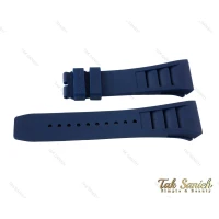 بند ساعت ریچاردمیل مردانه سرمه ای پیچی RichardMille-Strap-5078-G