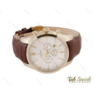 ساعت رومانسون سه موتوره مردانه طلایی Romanson-5084-G