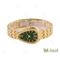 ساعت بولگاری سرپنتی زنانه طلایی سبز نگین دار Bvlgari-4054-L