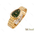 ساعت بولگاری سرپنتی زنانه طلایی سبز نگین دار Bvlgari-4054-L