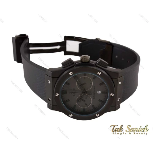 ساعت هابلوت مردانه سه موتوره مشکی Hublot-4059-G