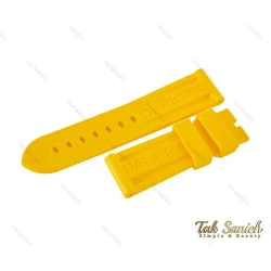 بند ساعت پنرای لومینور مردانه زرد رنگ Panerai-Strap-4062-G