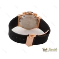 ساعت هابلوت مردانه سه موتوره رزگلد مشکی Hublot-4075-G