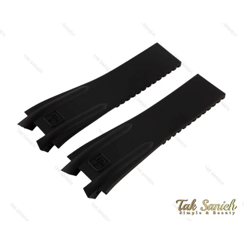 بند ساعت اولیس ناردین مردانه مشکی Ulysse-Strap-4078-G