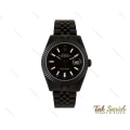 ساعت رولکس مردانه دیت جاست مشکی Rolex-4096-G