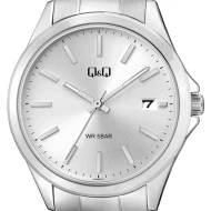 ساعت کیو اند کیو مردانه نقره ای QQ-4567-G