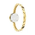 ساعت ورساچه زنانه طلایی صفحه مخفی مشکی Versace-4776-L