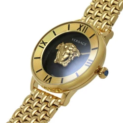 ساعت ورساچه زنانه مدل La Medusa طلایی صفحه مشکی Versace-4773-L