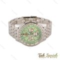 ساعت برایتلینگ NAVITIMER مردانه نقره ای صفحه سبز Breitling-4779-G