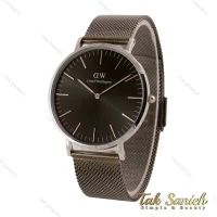 ساعت دنیل ولینگتون مردانه بند حصیری نوک مدادی DW-4812-G
