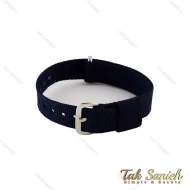 بند ساعت دنیل ولینگتون زنانه برزنتی سرمه ای نقره ای DW-Strap-4832-L