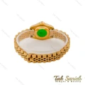 ساعت رولکس زنانه طلایی صفحه نگین اسمال Rolex-4835-L