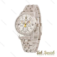 ساعت تیسوت PRC 200 مردانه نقره ای صفحه سفید Tissot-4852-L