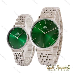 ساعت دنیل ولینگتون ست نقره ای صفحه سبز DW-4861-S