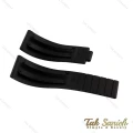 بند رابر ساعت رولکس دیتونا مردانه مشکی Rolex-Strap-4874-G
