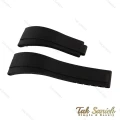 بند رابر ساعت رولکس دیتونا مردانه مشکی Rolex-Strap-4874-G