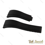 بند رابر ساعت رولکس دیتونا مردانه مشکی Rolex-Strap-4874-G
