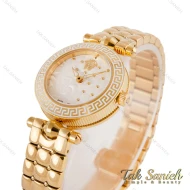 ساعت ورساچه زنانه مدل Micro Vanitas طلایی صفحه سفید Versace-4877-L