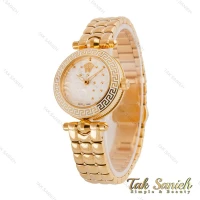 ساعت ورساچه زنانه مدل Micro Vanitas طلایی صفحه سفید Versace-4877-L