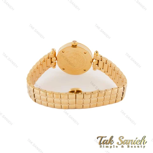 ساعت ورساچه زنانه مدل Micro Vanitas طلایی صفحه سفید Versace-4877-L