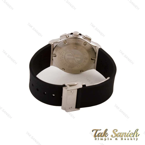 ساعت هابلوت زنانه سه موتوره سیلور مشکی Hublot-4946-G