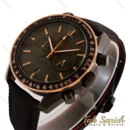 ساعت امگا مردانه اسپید مستر مشکی زِه رزگلد Omega-4948-G