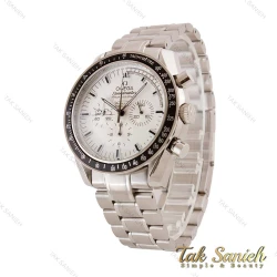 ساعت امگا اسپید مستر پروفشنال مردانه نقره ای صفحه سفید Omega-4949-G