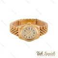 ساعت رولکس زنانه صفحه نگین طلایی Rolex-4955-L