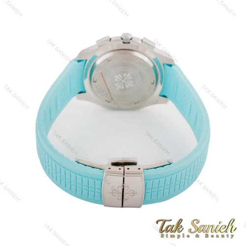 ساعت پتک فیلیپ مردانه آکوانا تیفانی بند رابر Patek-4602-L
