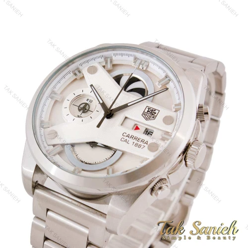 ساعت تگ هویر کررا CR7 مردانه نقره ای صفحه سفید Tag-4603-G