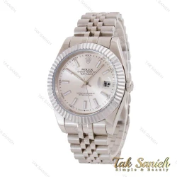 ساعت رولکس مردانه دیت جاست 2 تمام سیلور Rolex-5007-G