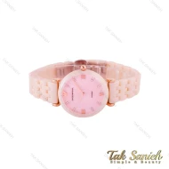 ساعت امپریو آرمانی زنانه سرامیکی صورتی Armani-5014-L