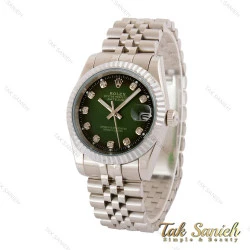 ساعت رولکس مردانه استیل صفحه سبز مشکی Rolex-5032-G