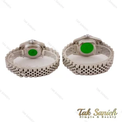 ساعت رولکس ست نقره ای صفحه سبز مشکی Rolex-5034-S