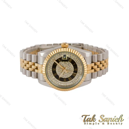ساعت رولکس مردانه صفحه نگین ایندکس رومی Rolex-5113-G
