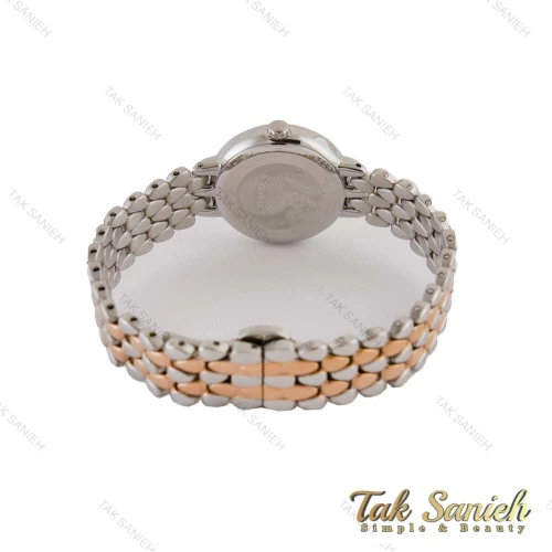 ساعت امگا دویل زنانه دورنگین دورنگ رزگلد Omega-5203-L