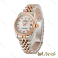 ساعت رولکس دورنگ رزگلد صفحه صدف Rolex-4791-L