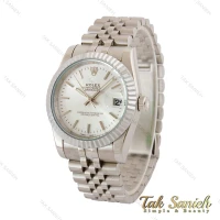 ساعت رولکس مردانه تمام سیلور ایندکس خطی Rolex-5239-G