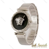 ساعت ورساچه زنانه سیلور صفحه مشکی Versace-5253-L