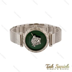 ساعت ورساچه زنانه سیلور صفحه سبز Versace-5254-L